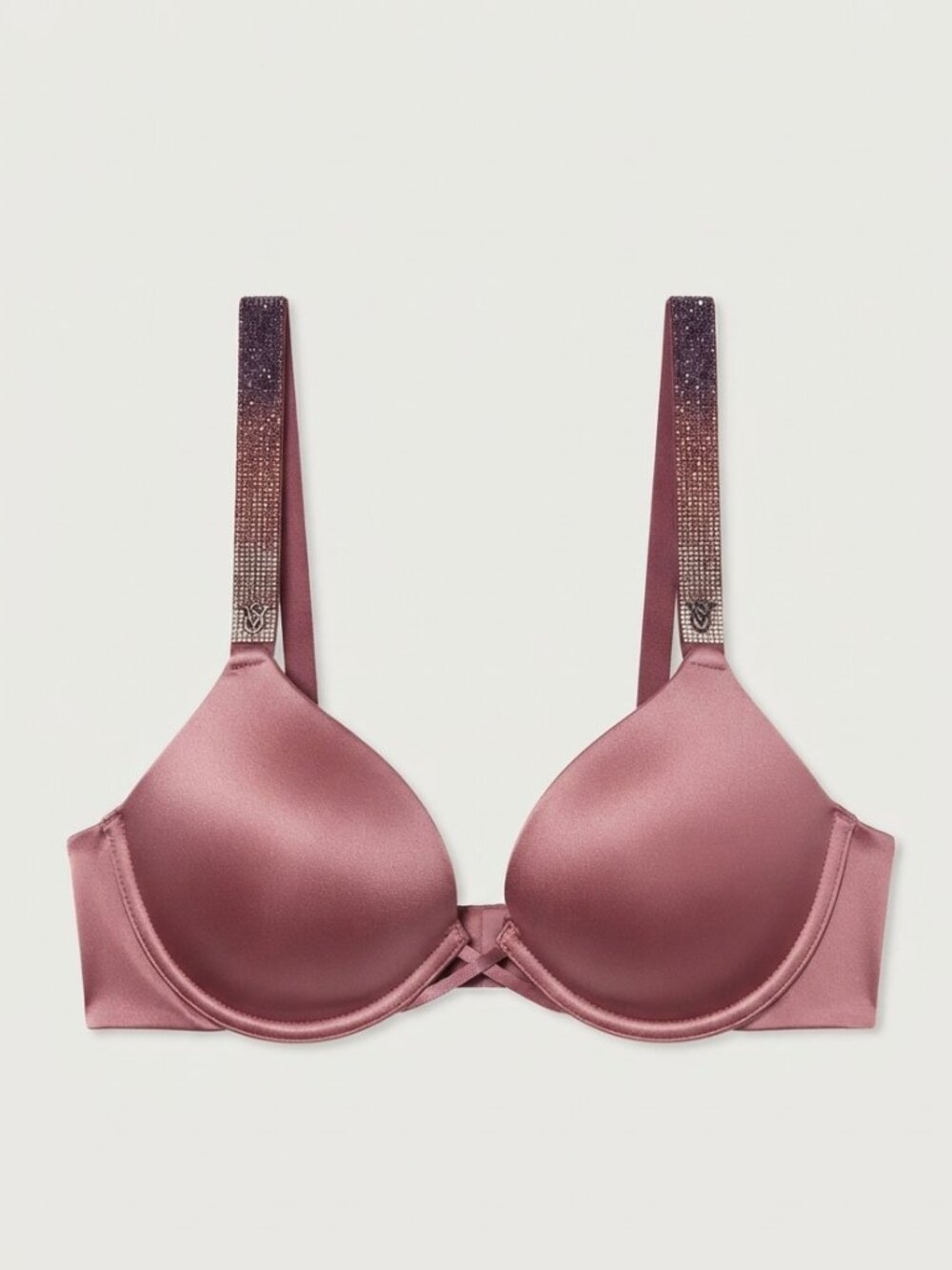 New! Victoria’s Secret Bombshell Shine Strap Push-Up Bra Size 32C 34917